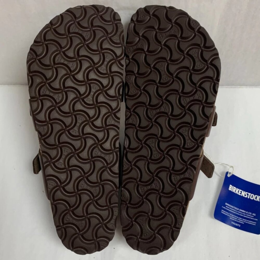 Birkenstock Mayari Habana Oiled Leather Regular Width Sandals - Picture 4 of 5